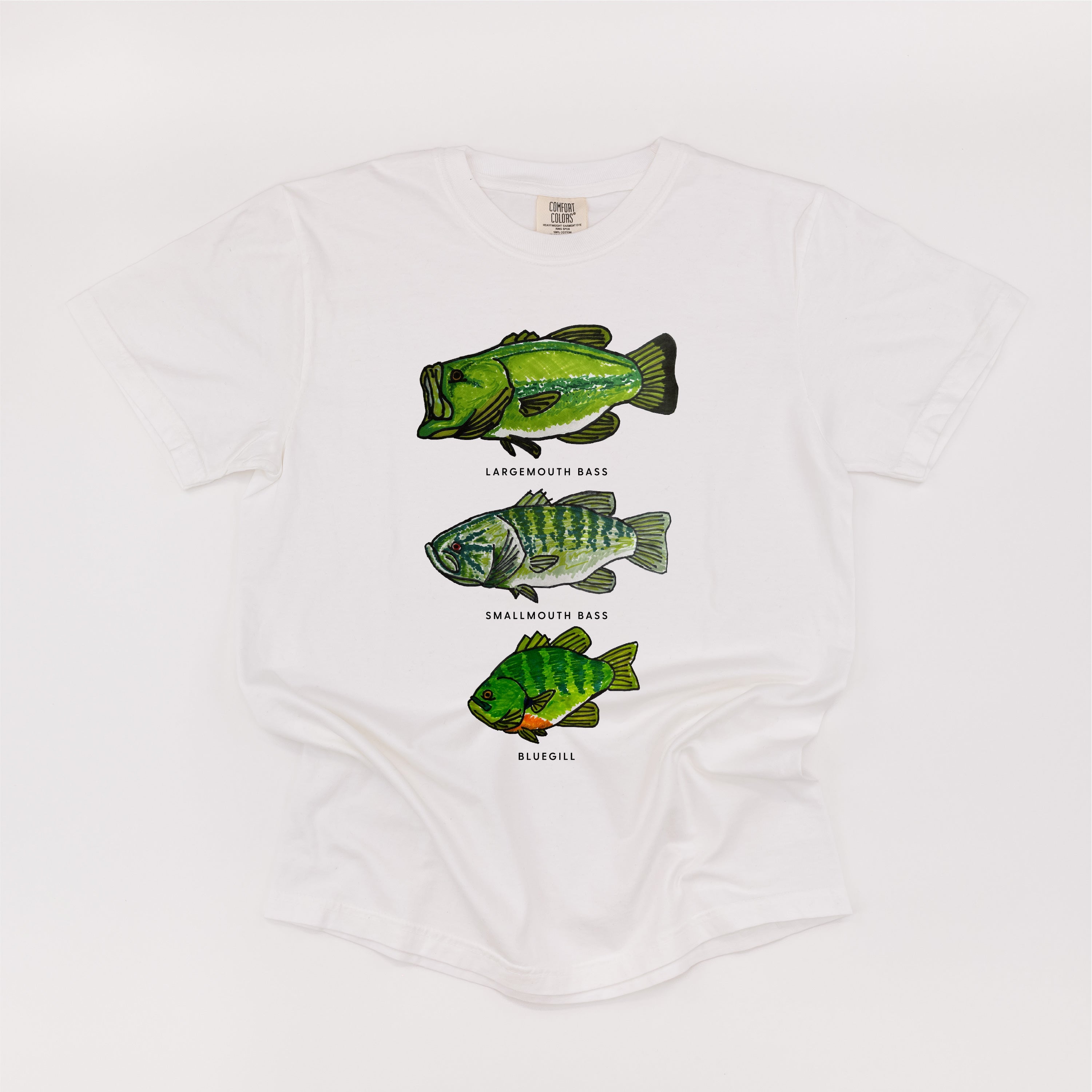 SS Bluegill Logo Tee on Sand main image 0