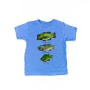 BASS & BLUEGILL CHART (HAND DRAWN) - Child Shirt Little Mama Shirt Shop