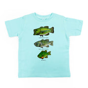 BASS & BLUEGILL CHART (HAND DRAWN) - Child Shirt Little Mama Shirt Shop