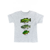BASS & BLUEGILL CHART (HAND DRAWN) - Child Shirt Little Mama Shirt Shop