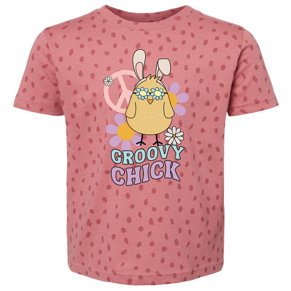 Groovy Chick - SPOTTED Child Tee