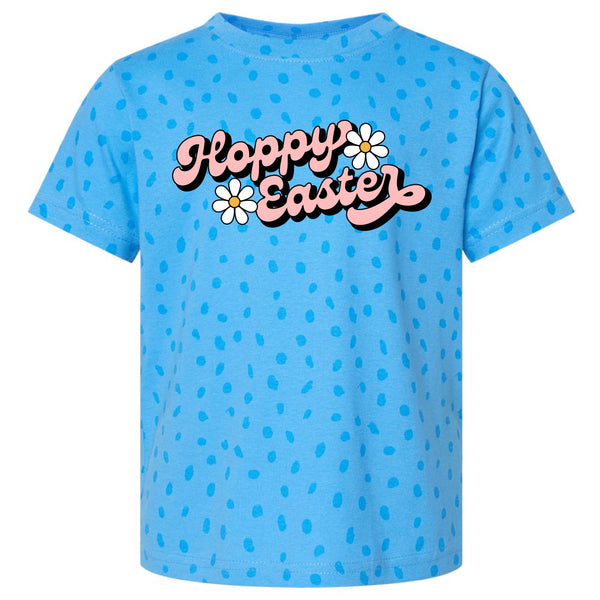 Hoppy Easter - Daisies - SPOTTED Child Tee