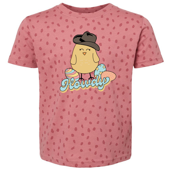 Howdy Chick - SPOTTED Child Tee