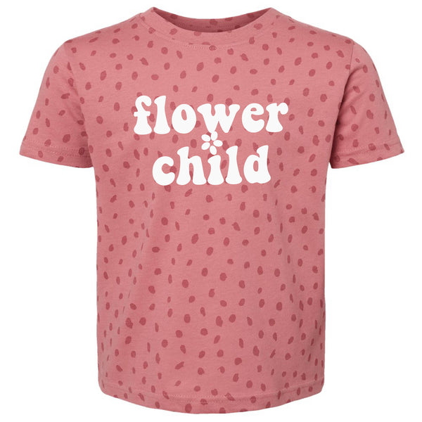 FLOWER CHILD - SPOTTED Child Tee