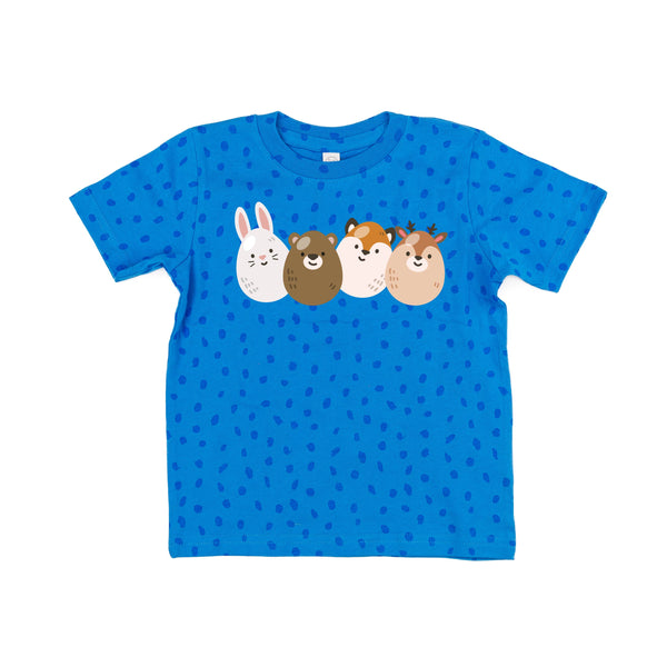 Woodland Creature Easter Eggs - SPOTTED Child Tee