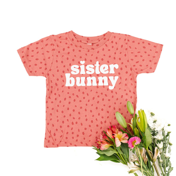 SISTER BUNNY - SPOTTED Child Tee