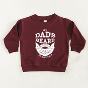 My Dad's Beard Is Better - Child Sweater Little Mama Shirt Shop