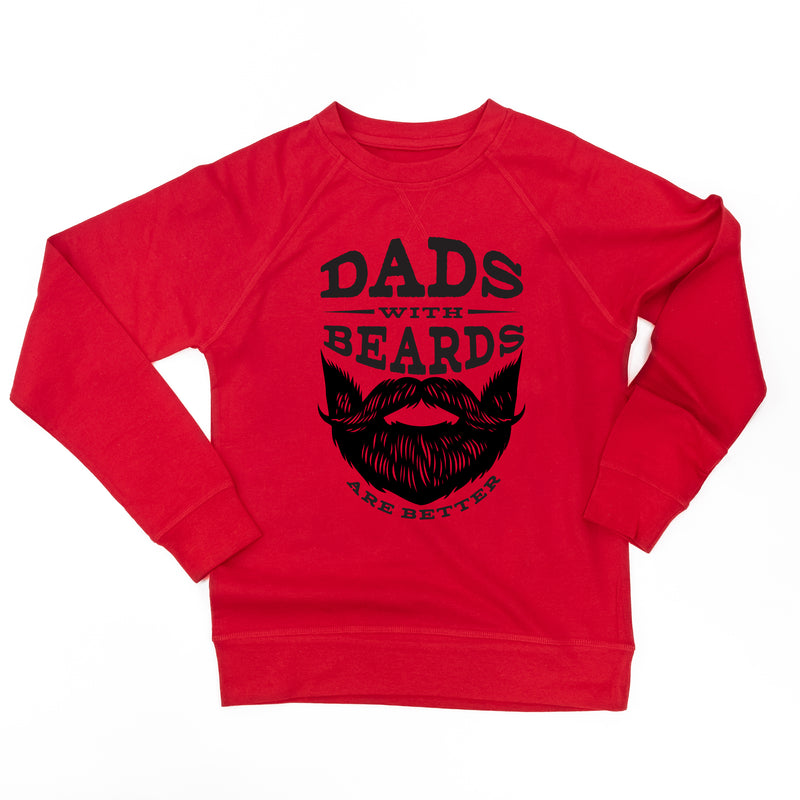Dads with Beards are Better - Lightweight Pullover Sweater
