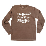 Believe In The Magic - LONG SLEEVE Comfort Colors Tee Little Mama Shirt Shop