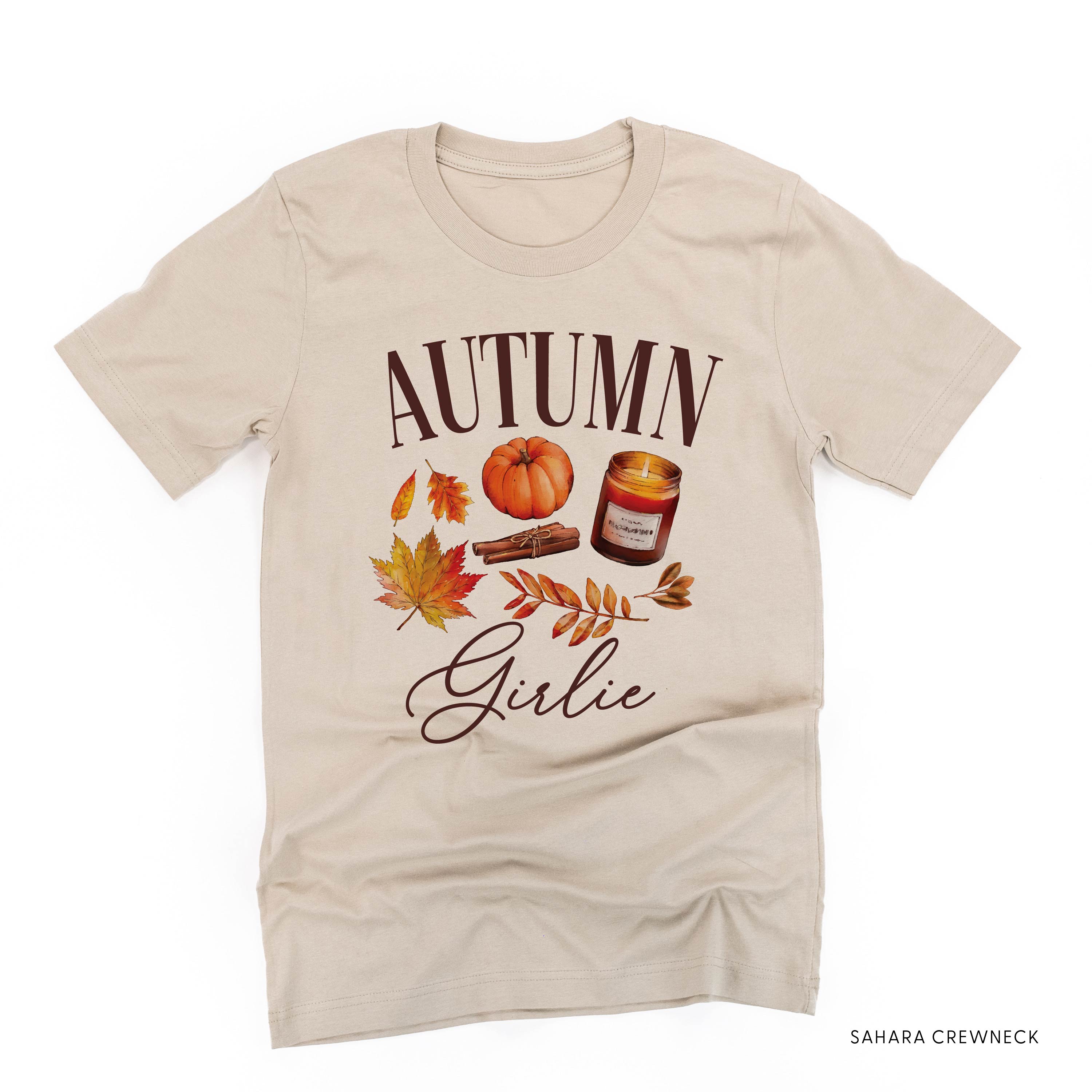 Autumn Girlie - Unisex Tee Little Mama Shirt Shop
