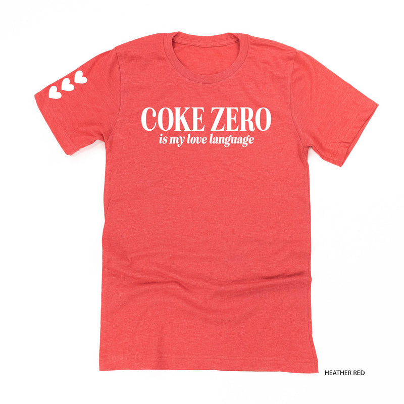 Coke Zero Is My Love Language (sd) - Unisex Tee