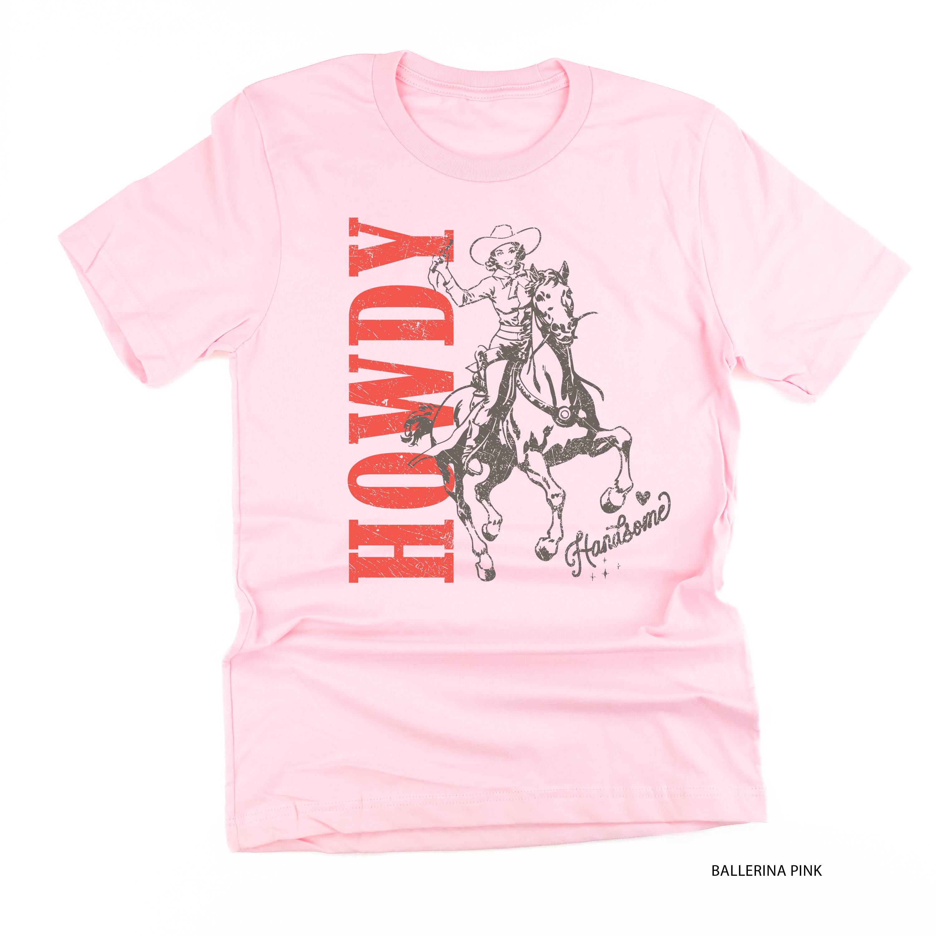 Howdy Handsome - Unisex Tee Little Mama Shirt Shop