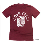 Love Y'all - Unisex Tee Little Mama Shirt Shop