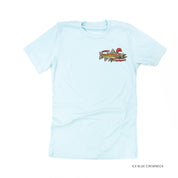 Merry Fishmas (pocket) - Unisex Tee Little Mama Shirt Shop