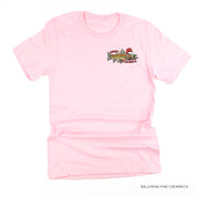 Merry Fishmas (pocket) - Unisex Tee Little Mama Shirt Shop