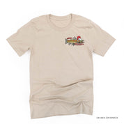 Merry Fishmas (pocket) - Unisex Tee Little Mama Shirt Shop