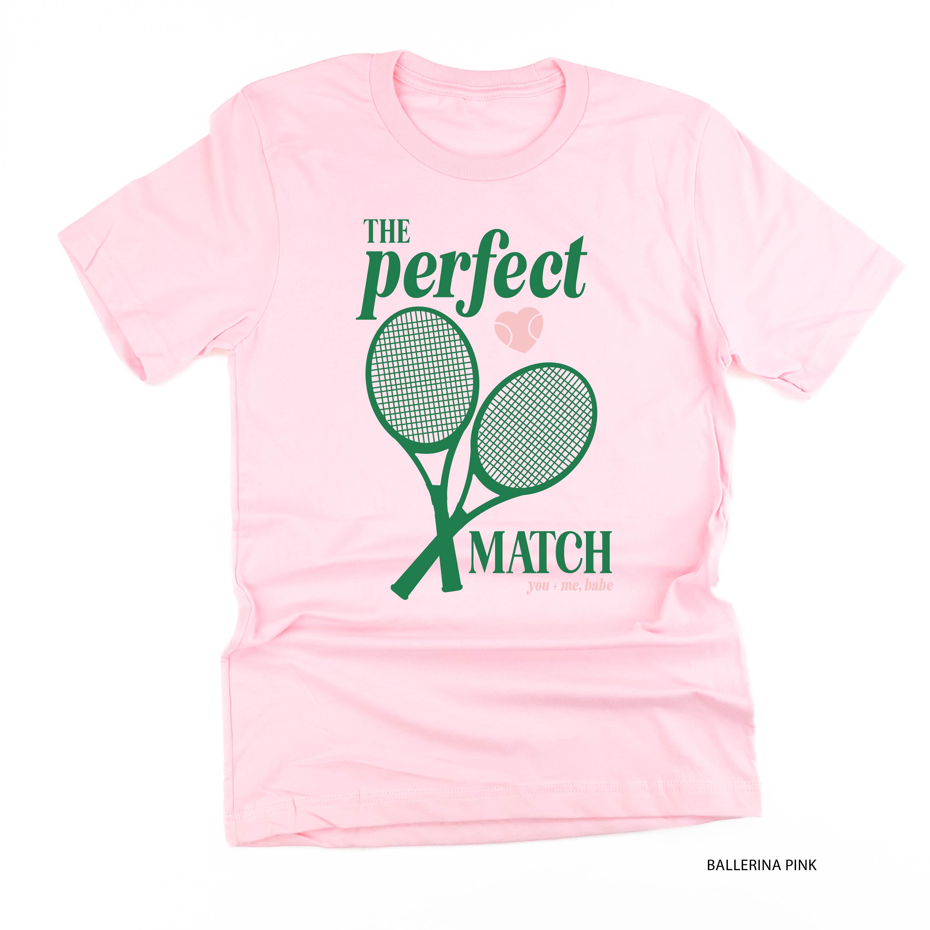 Tennis - The Perfect Match - Unisex Tee Little Mama Shirt Shop