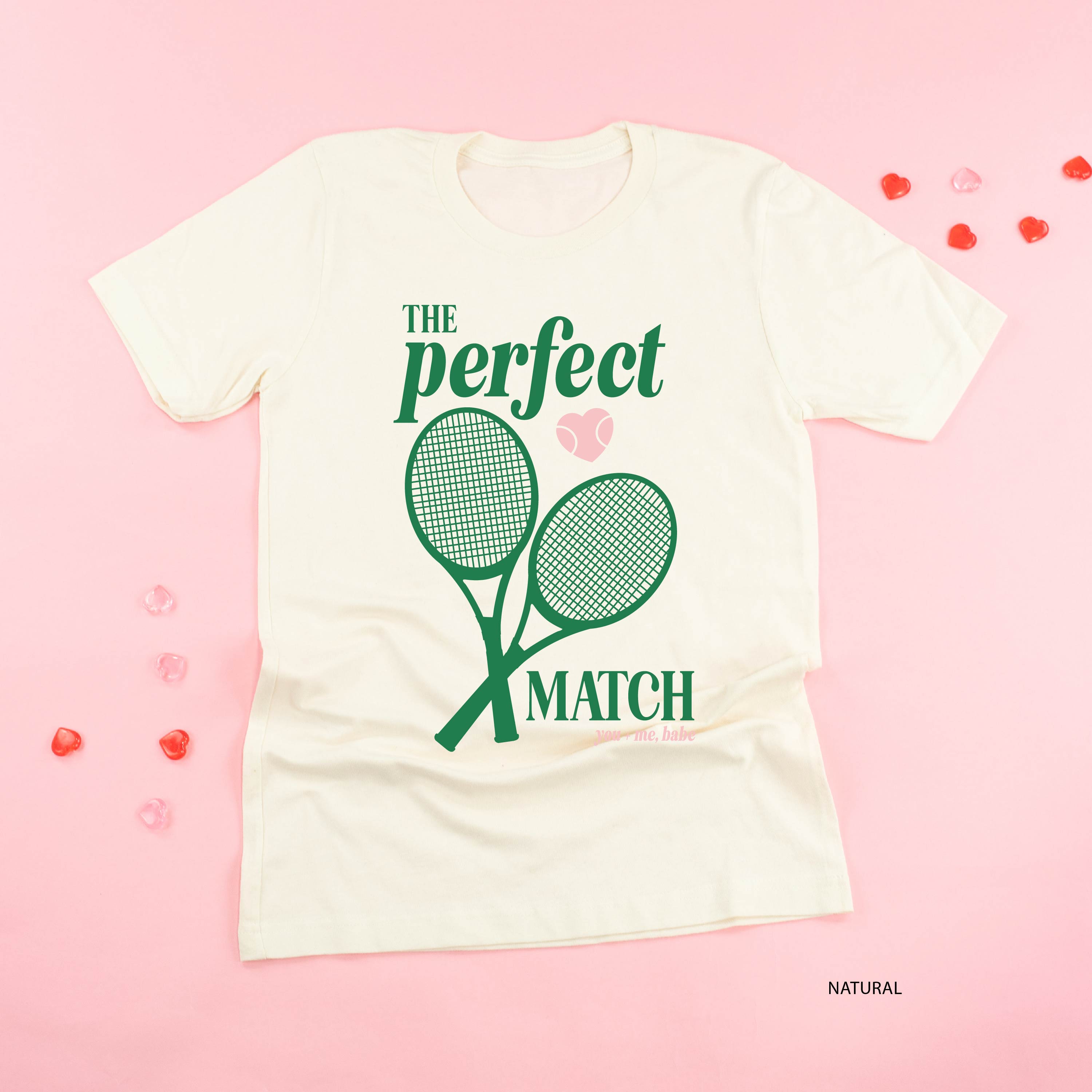 Tennis - The Perfect Match - Unisex Tee Little Mama Shirt Shop