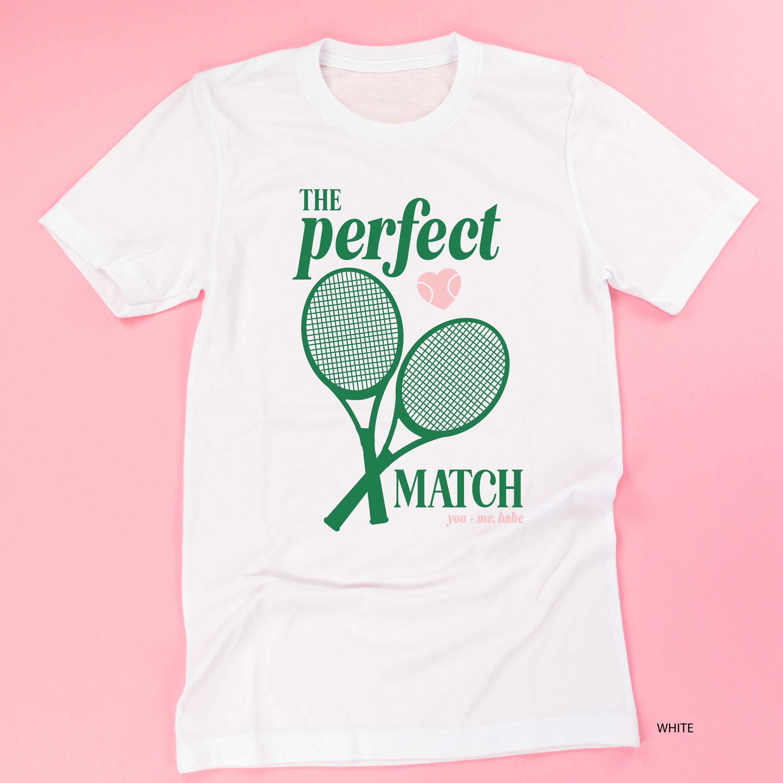 Tennis - The Perfect Match - Unisex Tee Little Mama Shirt Shop