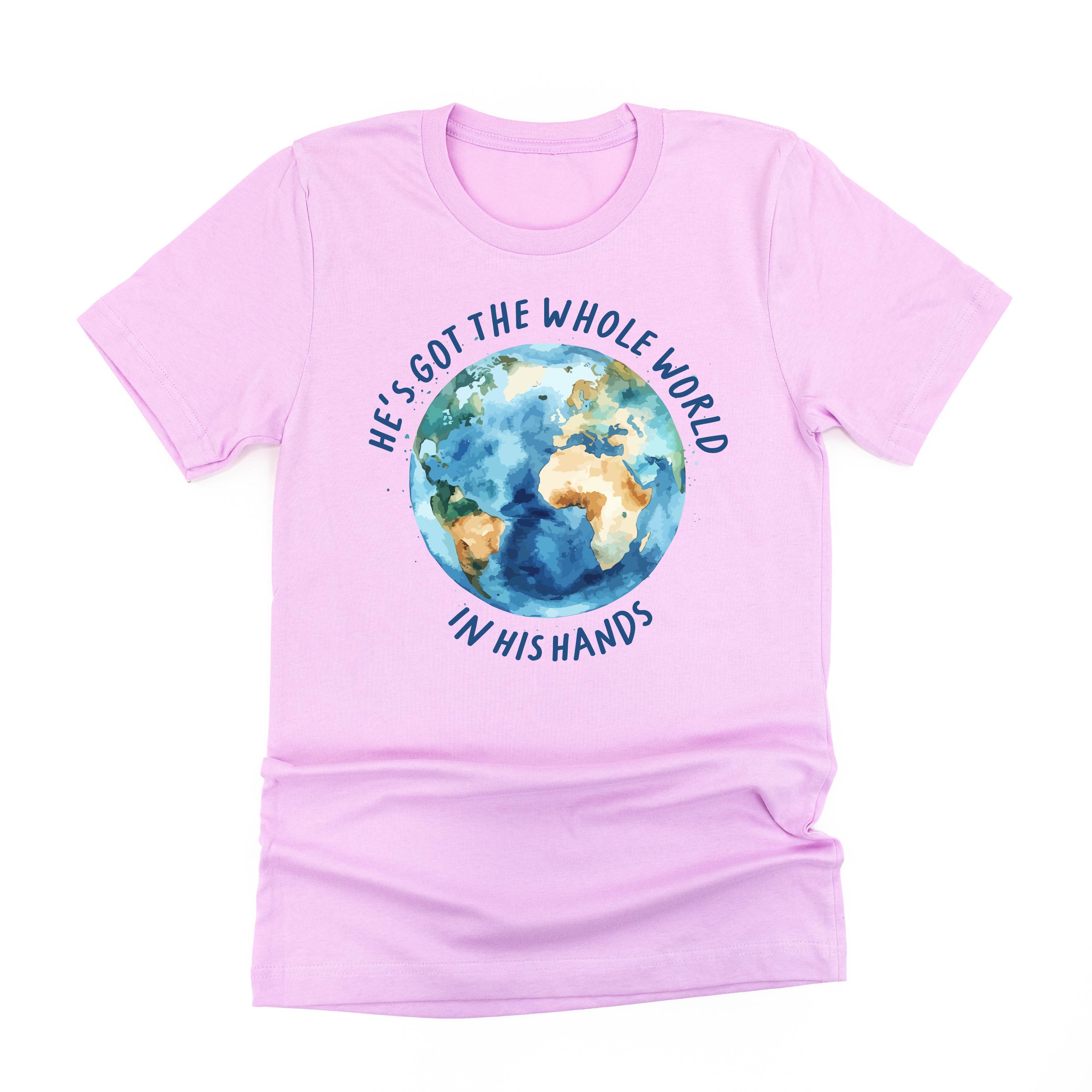 He’s Got The Whole World In His Hands - Unisex Tee Little Mama Shirt Shop