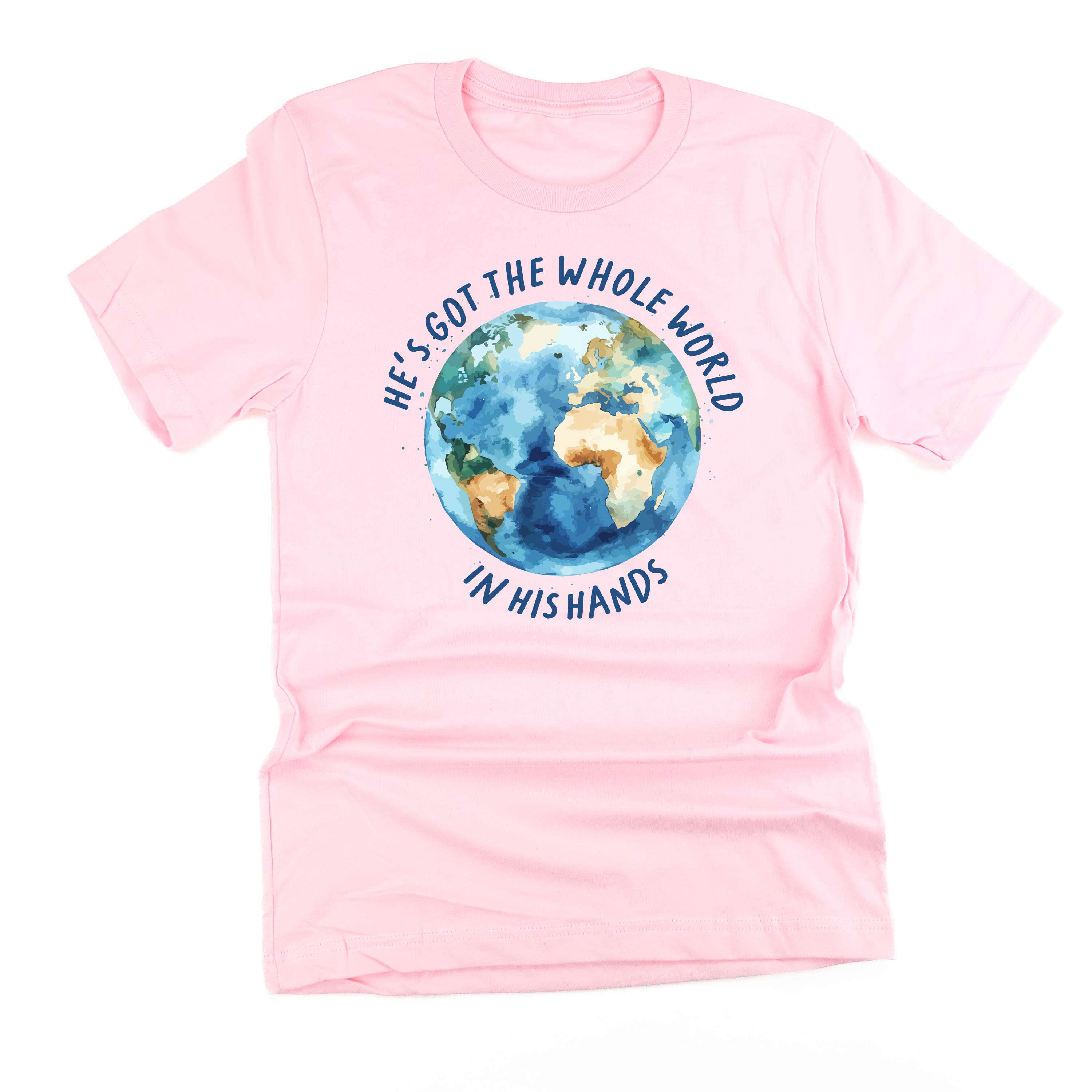 He’s Got The Whole World In His Hands - Unisex Tee Little Mama Shirt Shop