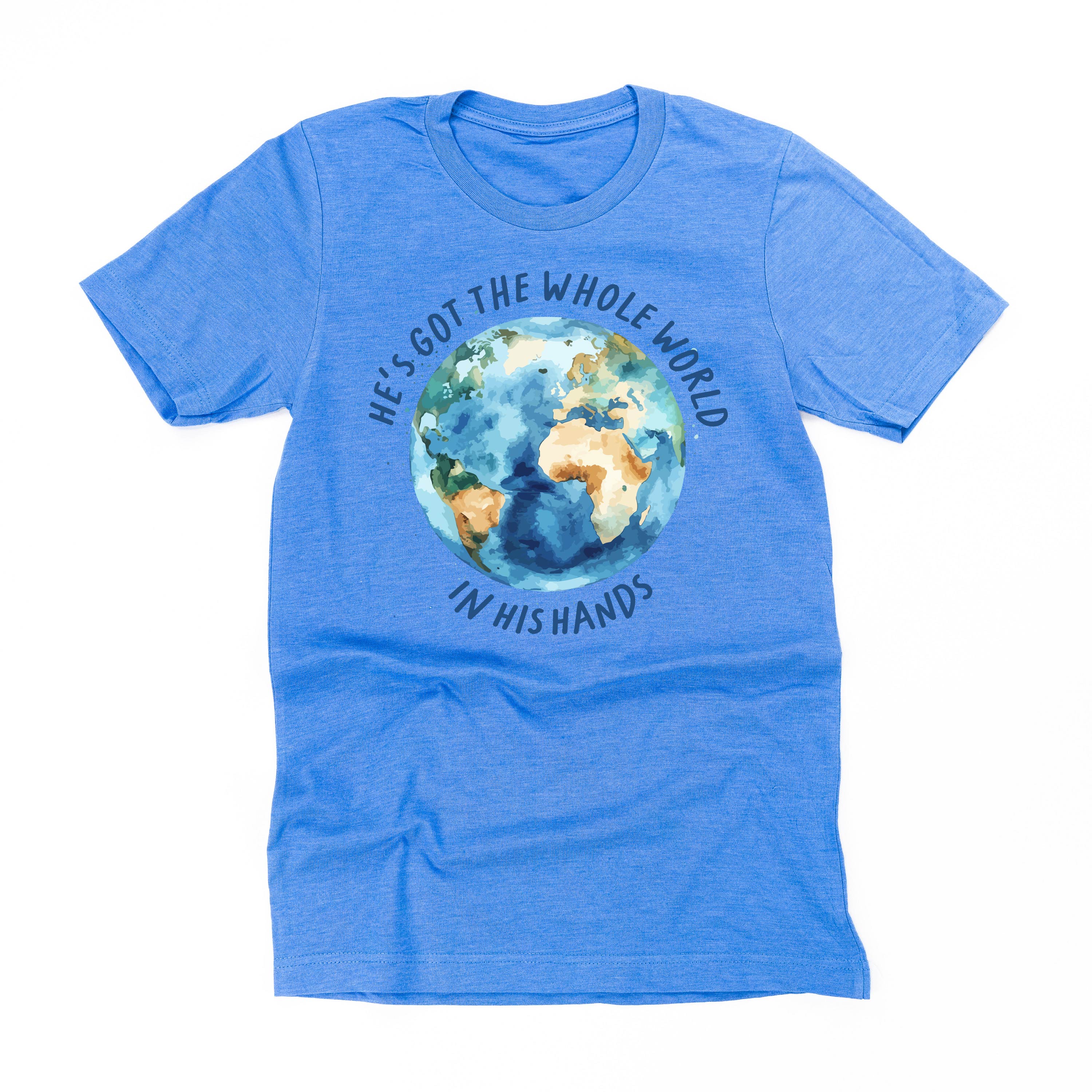 He’s Got The Whole World In His Hands - Unisex Tee Little Mama Shirt Shop