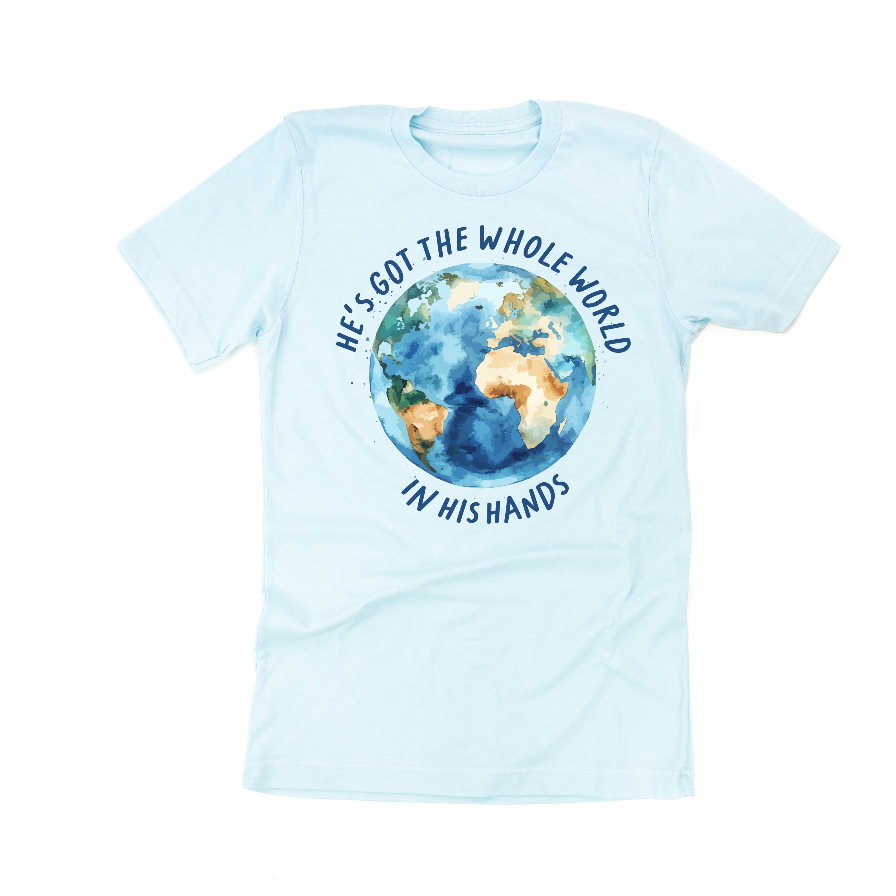 He’s Got The Whole World In His Hands - Unisex Tee Little Mama Shirt Shop