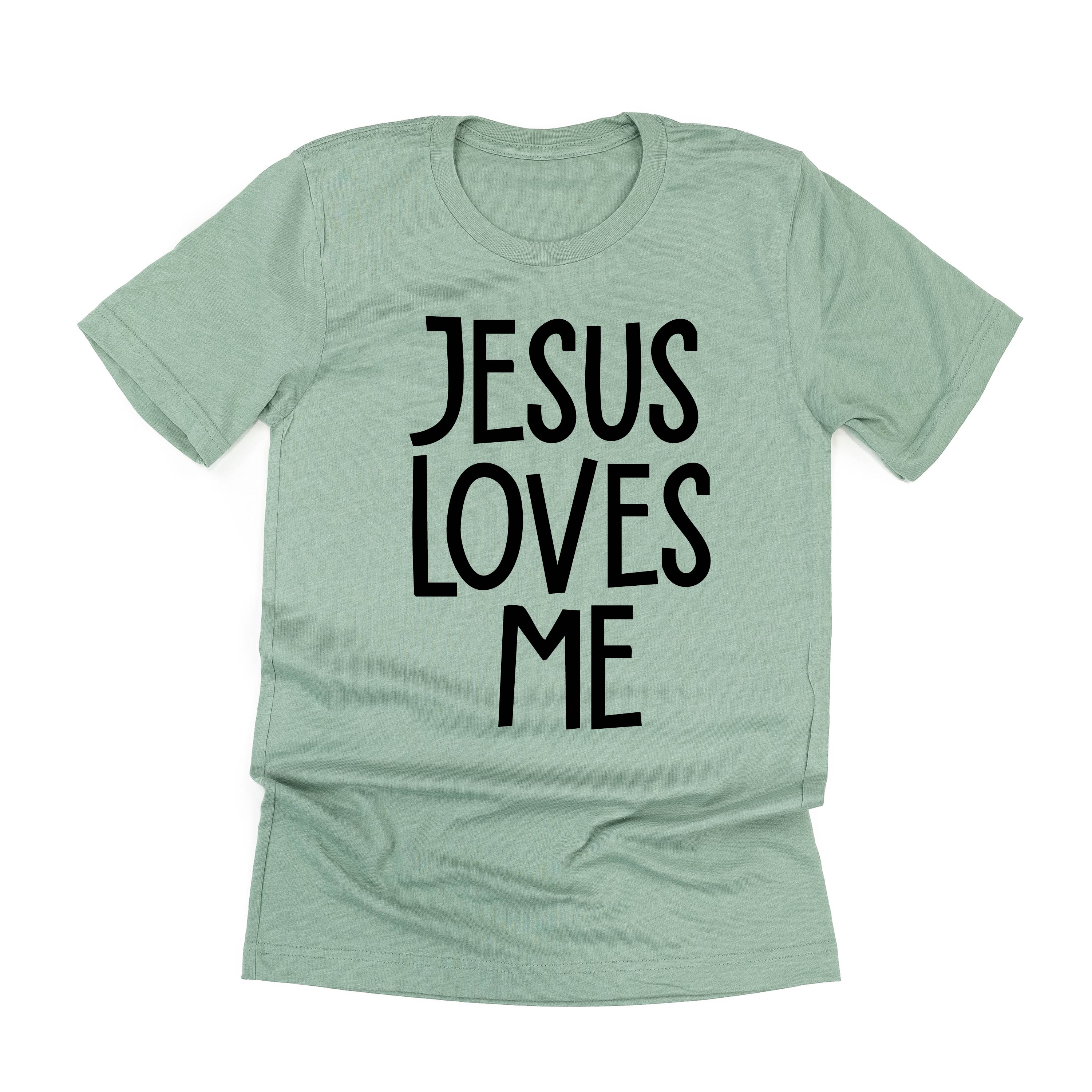Jesus Loves Me (2025) - Unisex Tee Little Mama Shirt Shop