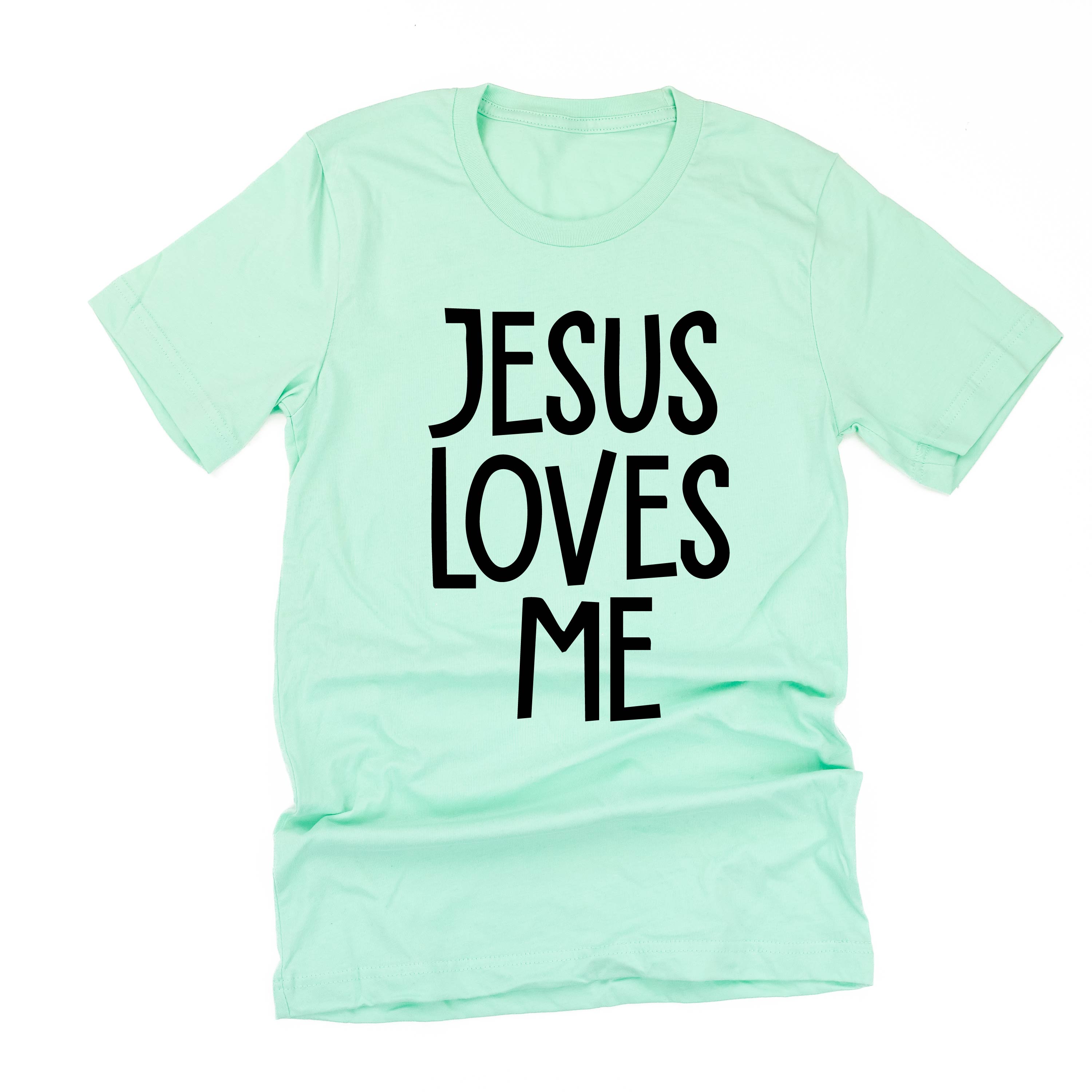 Jesus Loves Me (2025) - Unisex Tee Little Mama Shirt Shop