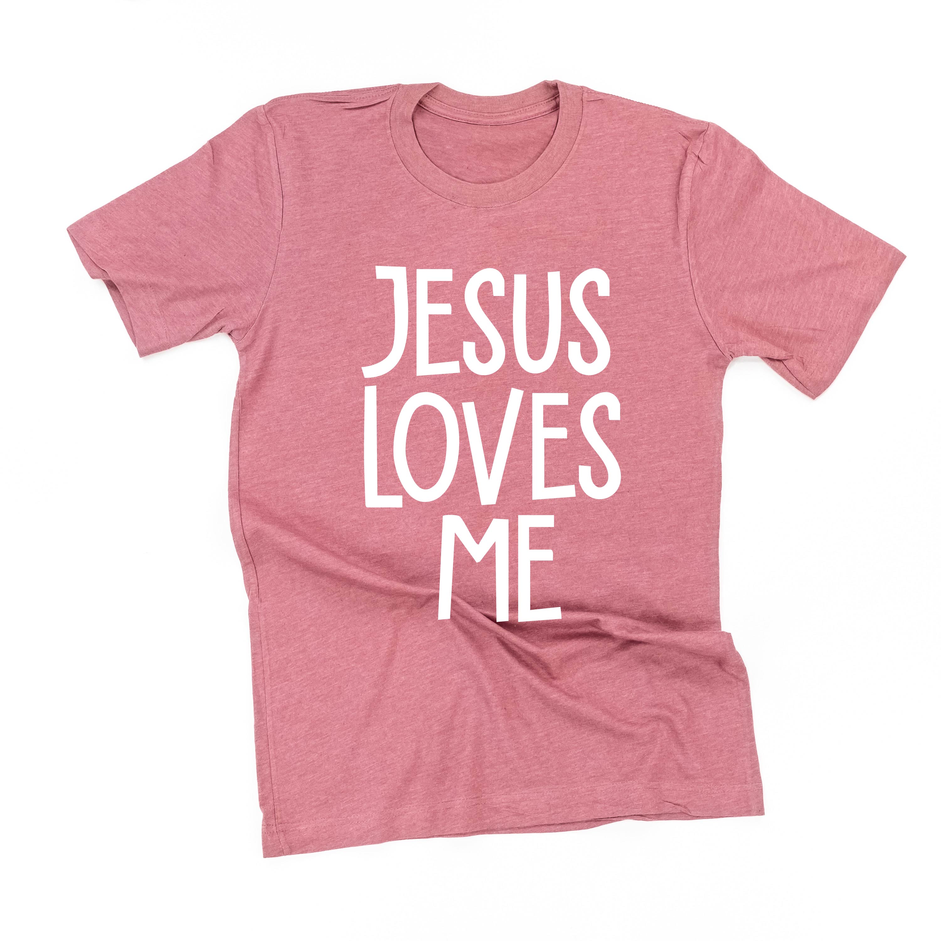 Jesus Loves Me (2025) - Unisex Tee Little Mama Shirt Shop
