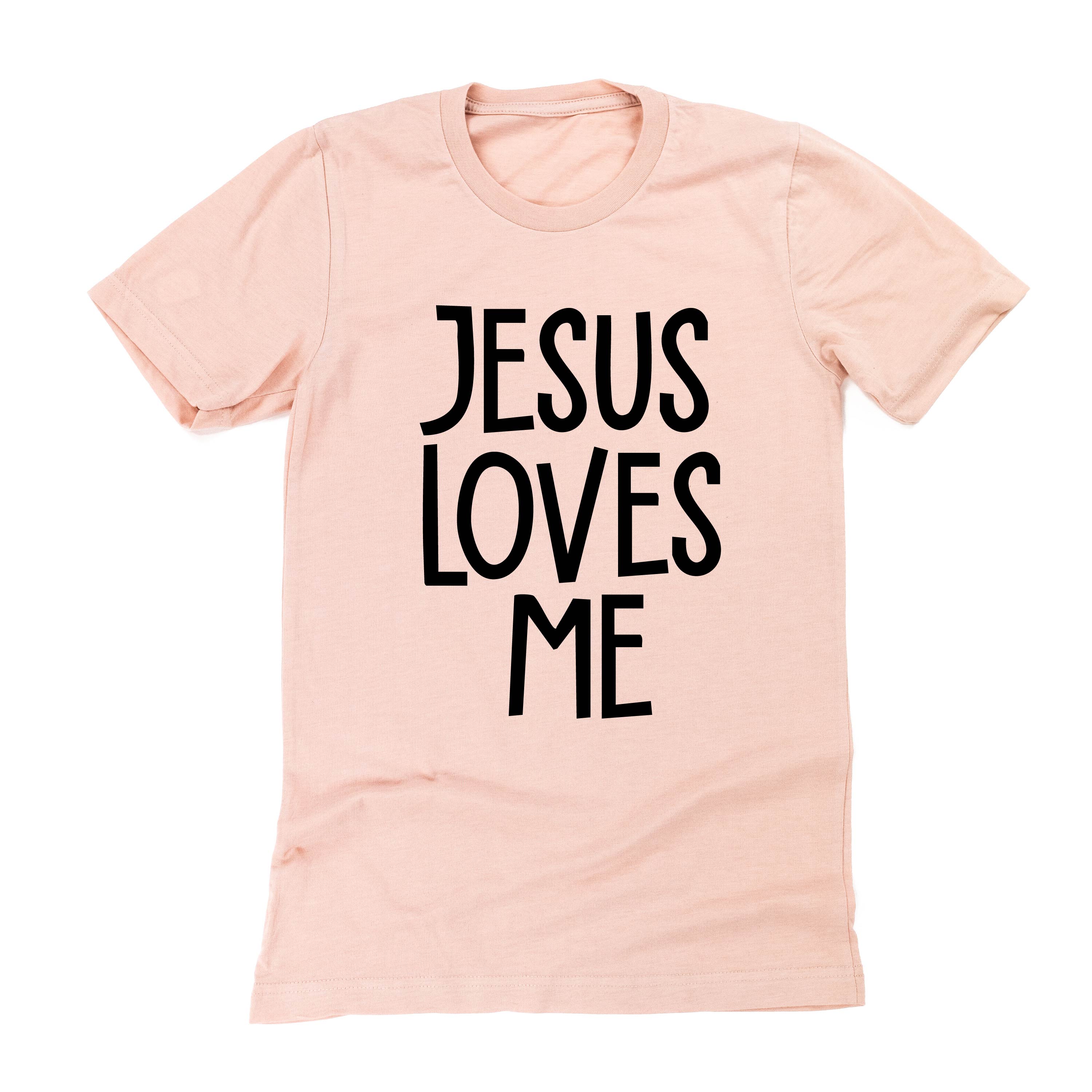 Jesus Loves Me (2025) - Unisex Tee Little Mama Shirt Shop
