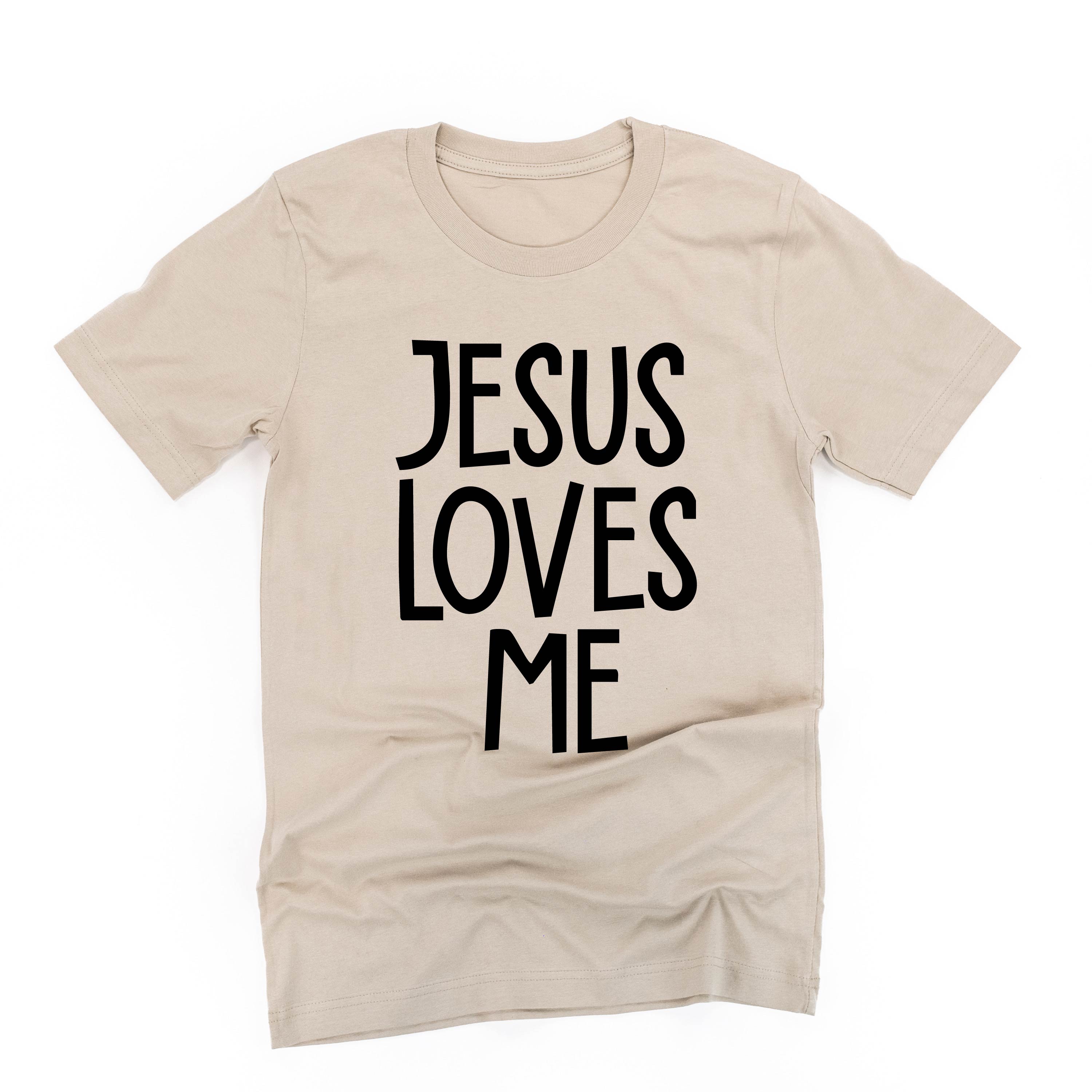 Jesus Loves Me (2025) - Unisex Tee Little Mama Shirt Shop