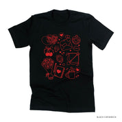 Romantic Collage - Unisex Tee Little Mama Shirt Shop
