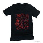 Romantic Collage - Unisex Tee Little Mama Shirt Shop