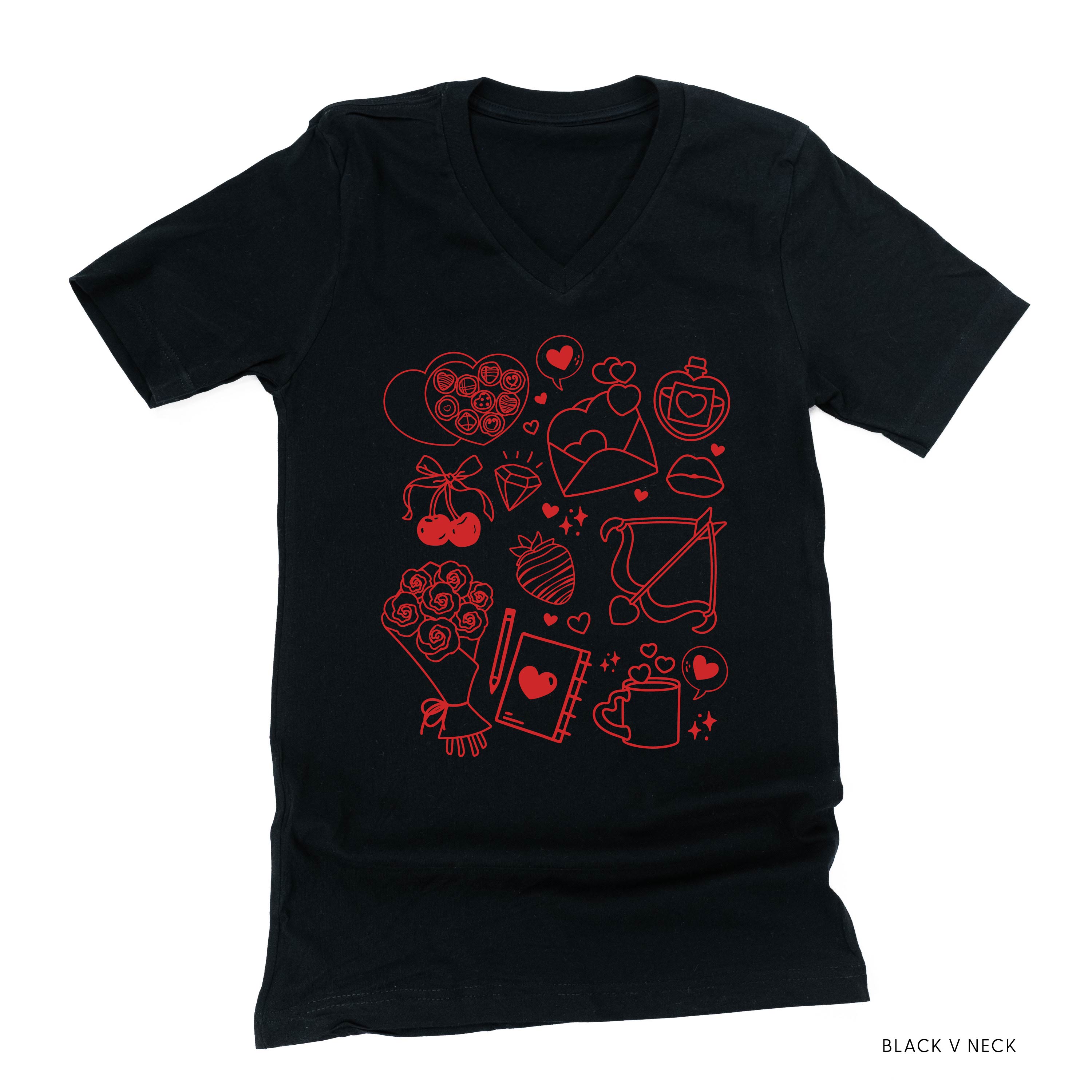 Romantic Collage - Unisex Tee Little Mama Shirt Shop