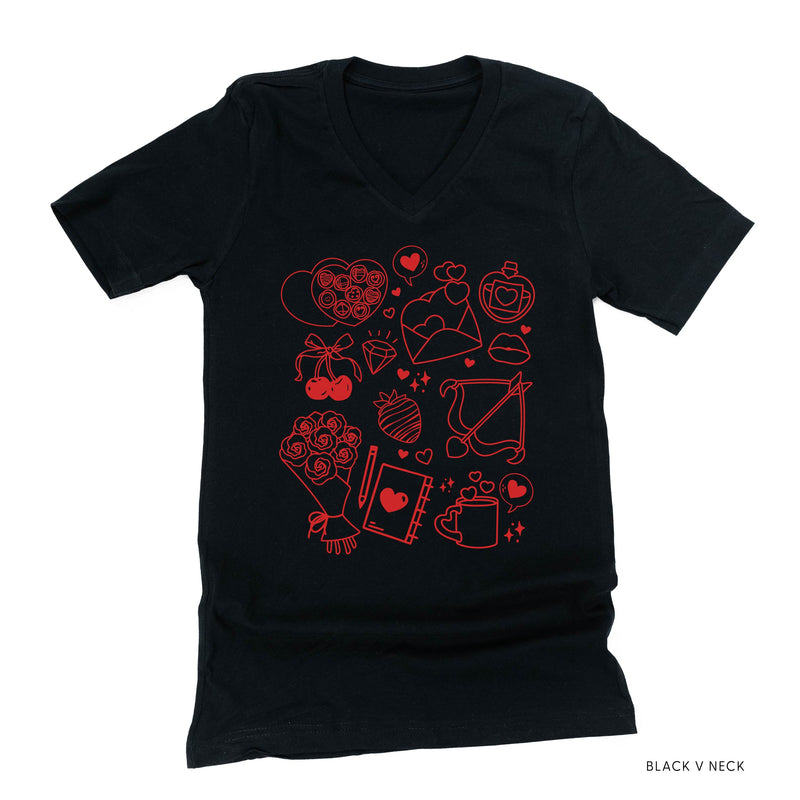 Romantic Collage - Unisex Tee