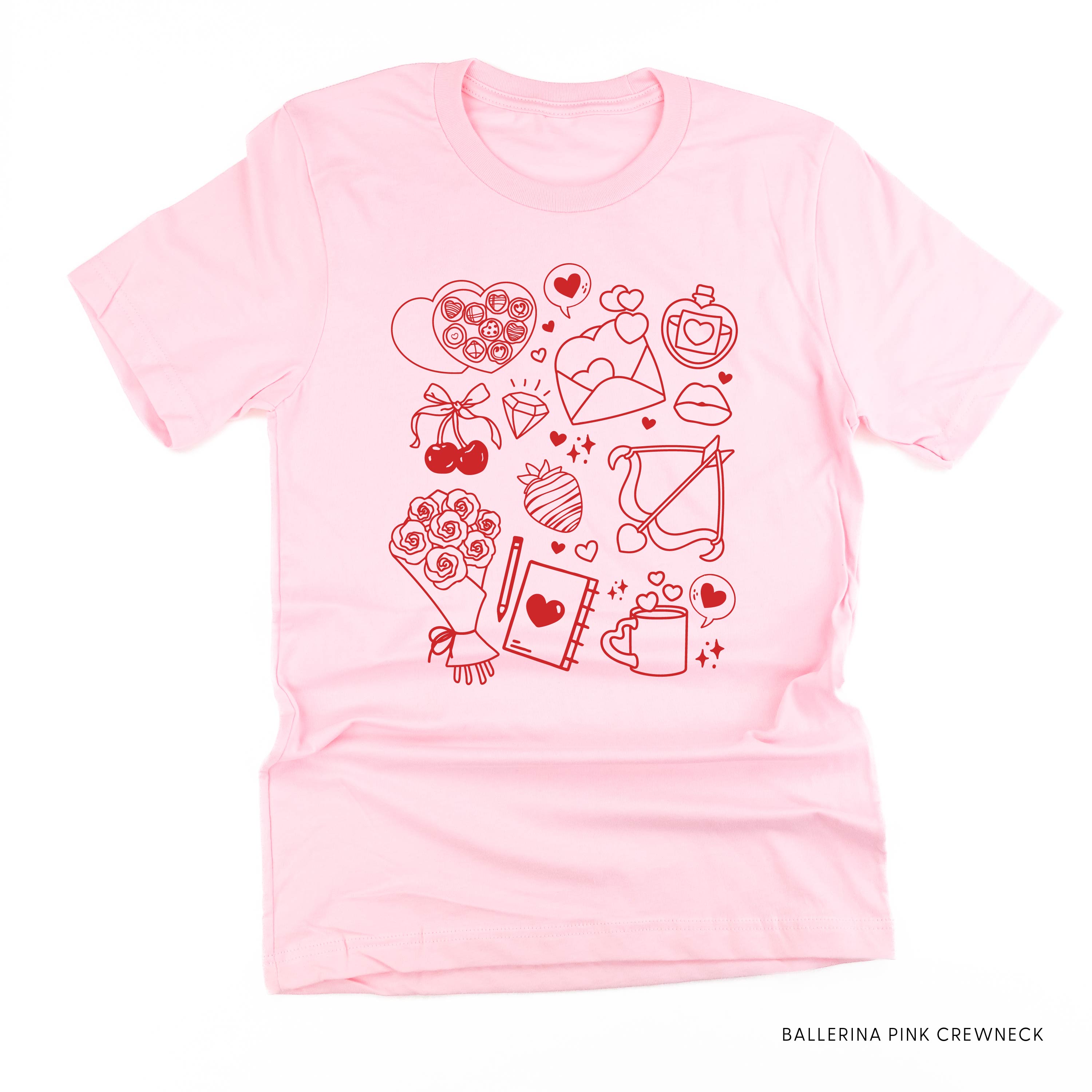 Romantic Collage - Unisex Tee Little Mama Shirt Shop