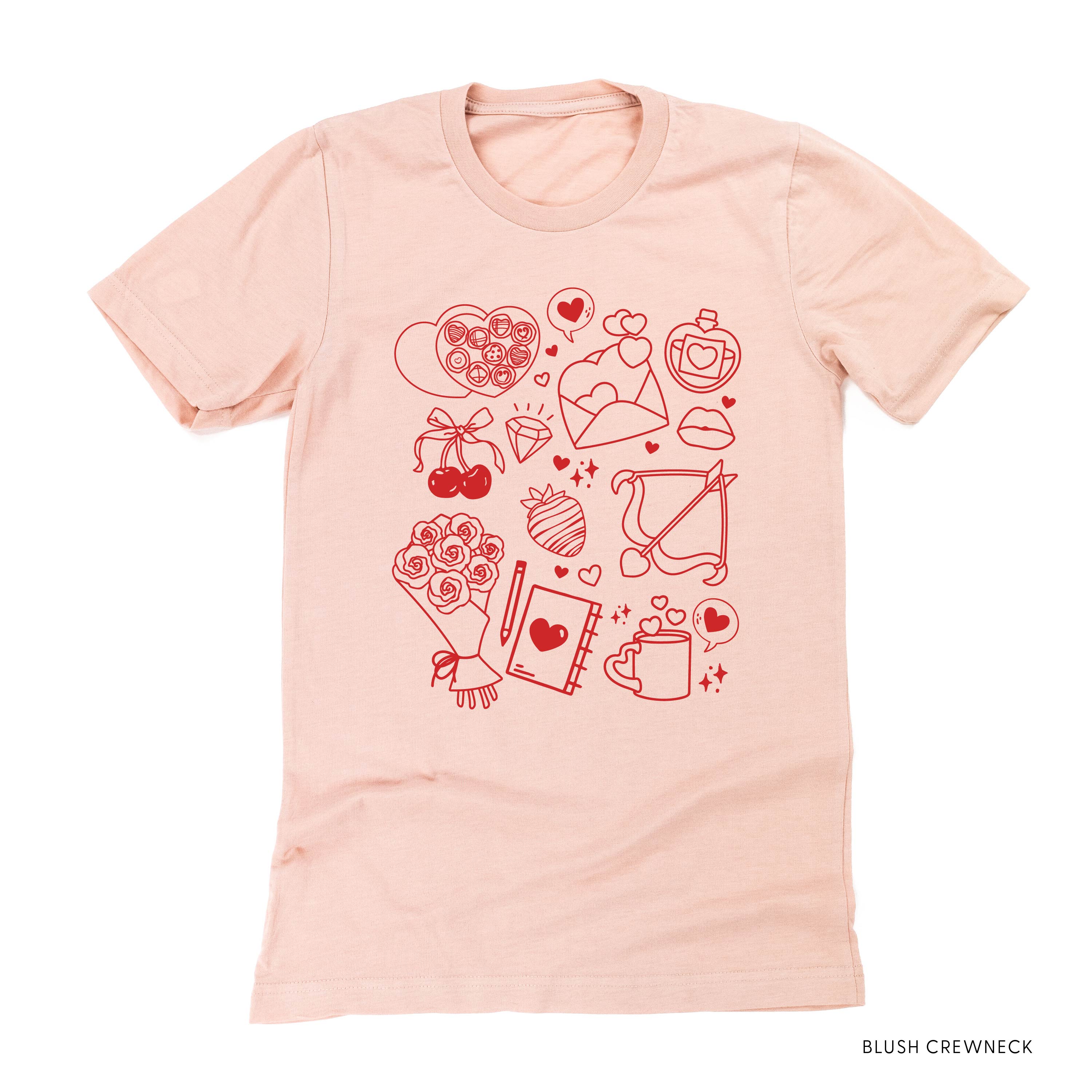 Romantic Collage - Unisex Tee Little Mama Shirt Shop