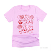 Romantic Collage - Unisex Tee Little Mama Shirt Shop