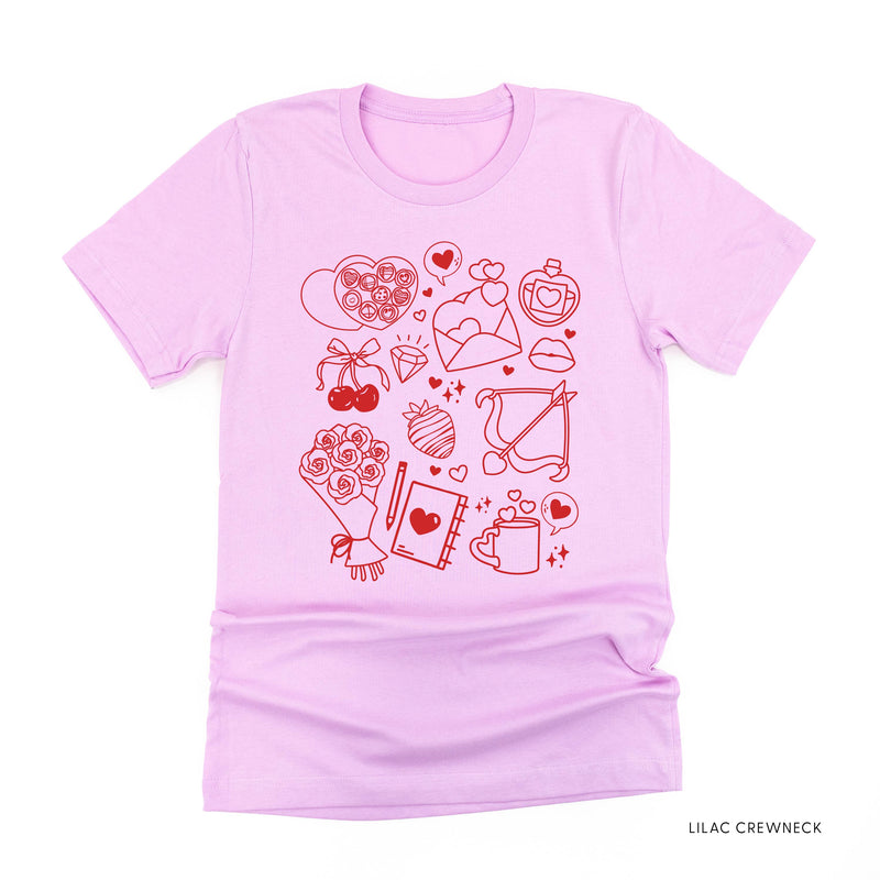 Romantic Collage - Unisex Tee