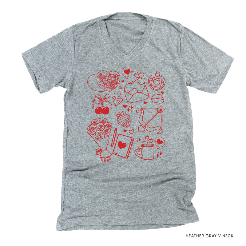 Romantic Collage - Unisex Tee