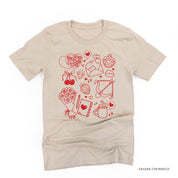 Romantic Collage - Unisex Tee Little Mama Shirt Shop
