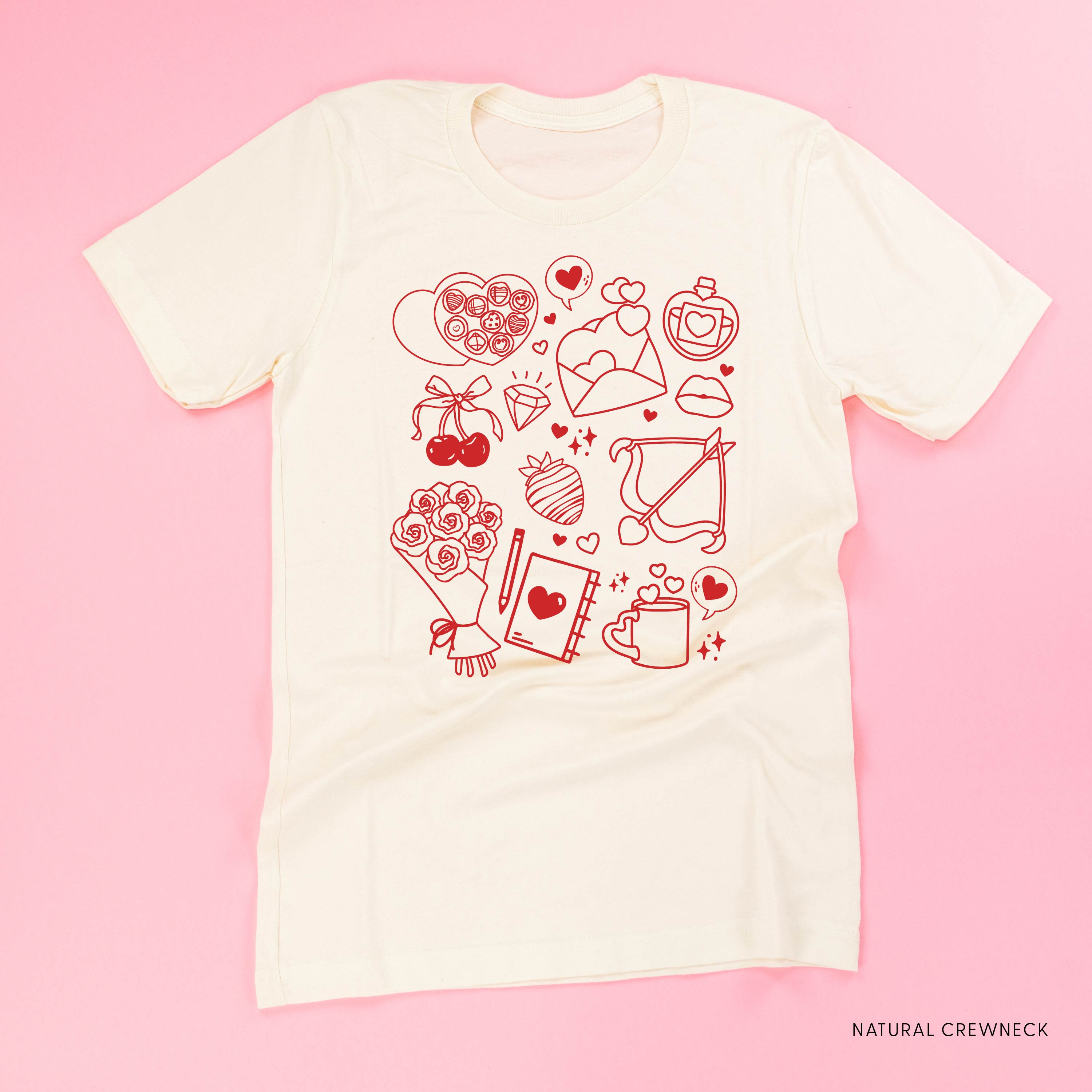 Romantic Collage - Unisex Tee Little Mama Shirt Shop