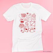 Romantic Collage - Unisex Tee Little Mama Shirt Shop