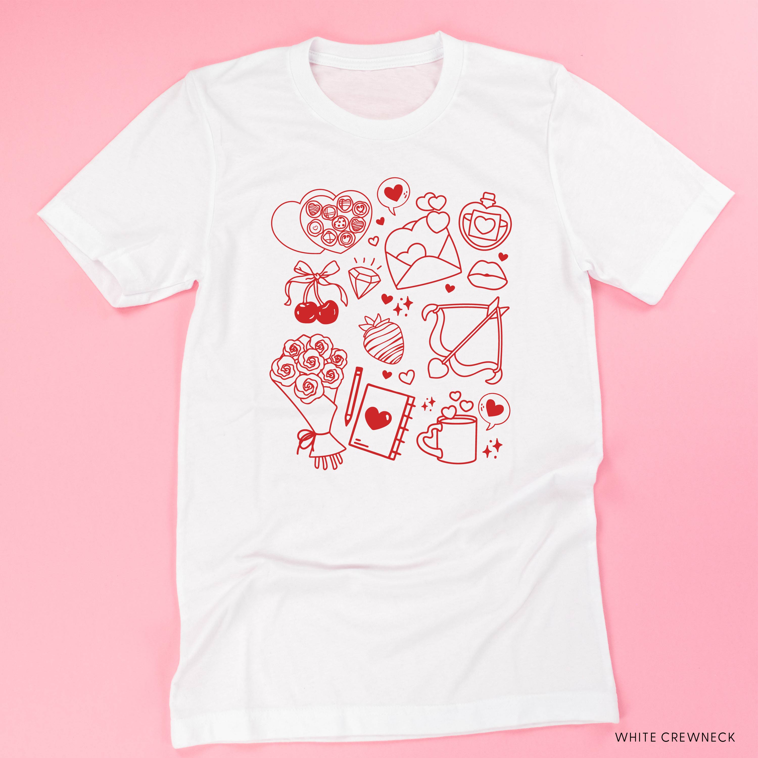 Romantic Collage - Unisex Tee Little Mama Shirt Shop