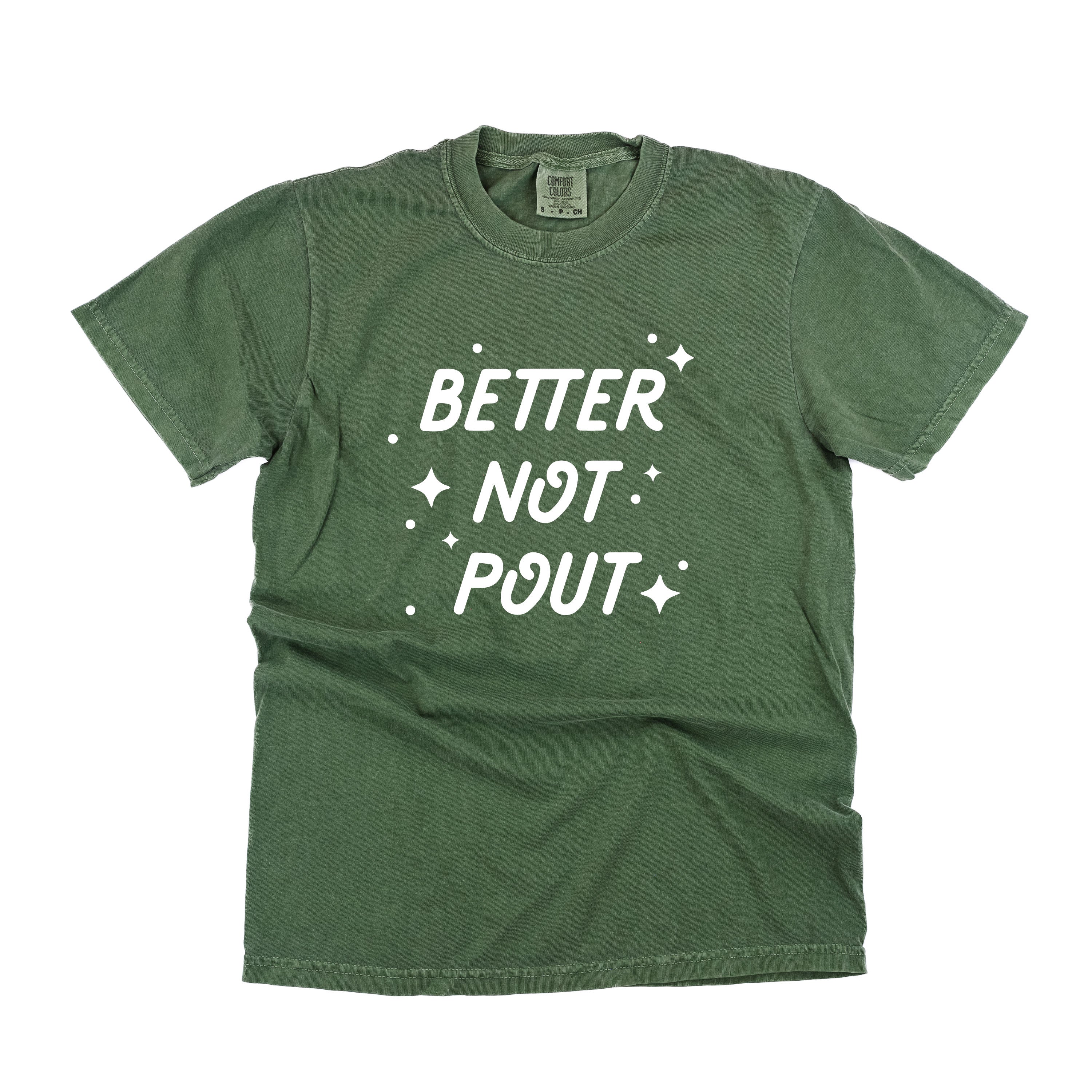Better Not Pout - Comfort Colors Tee Little Mama Shirt Shop