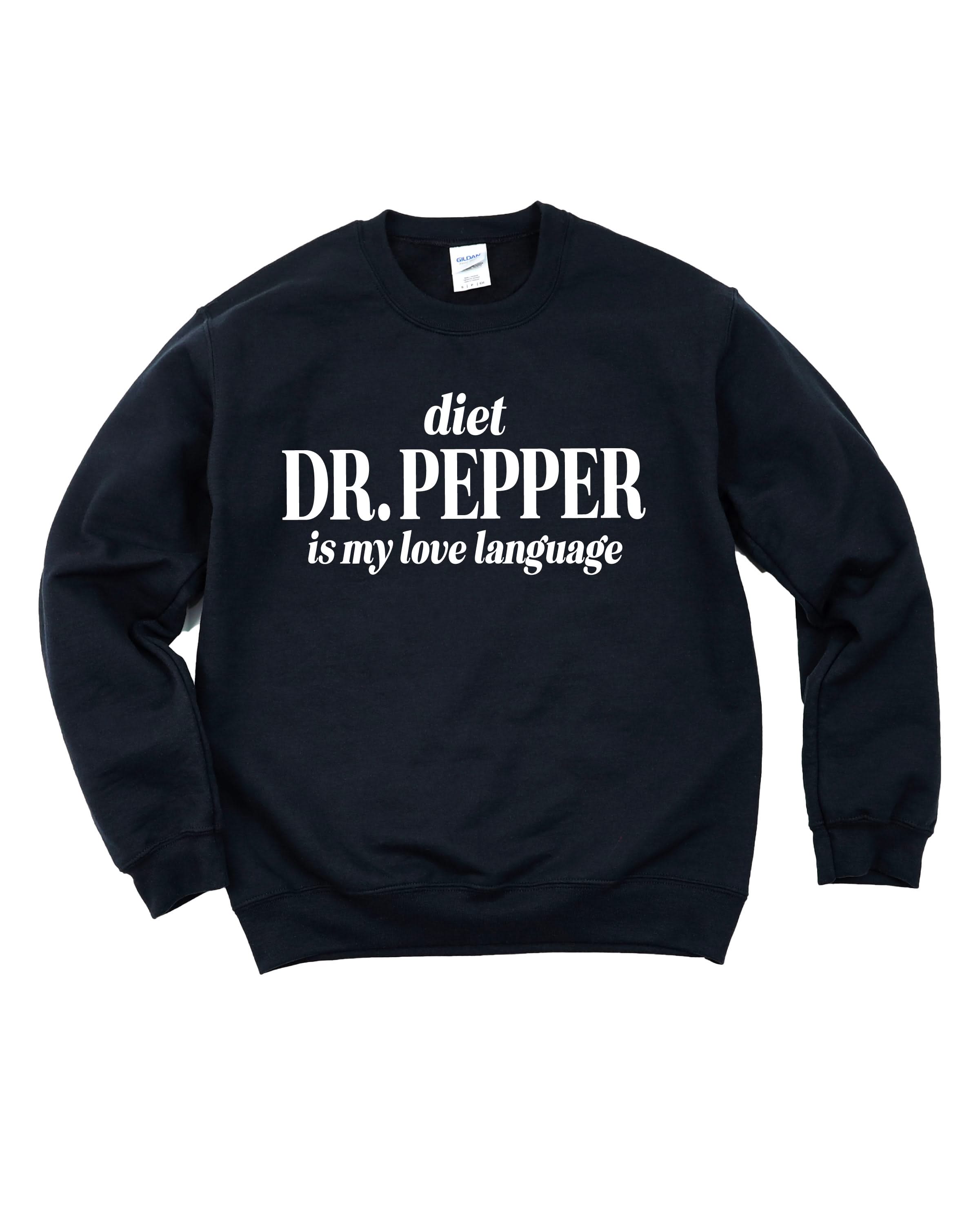 "_____" Is My Love Language (Choose Your Beverage) - Basic Fleece Little Mama Shirt Shop LLC