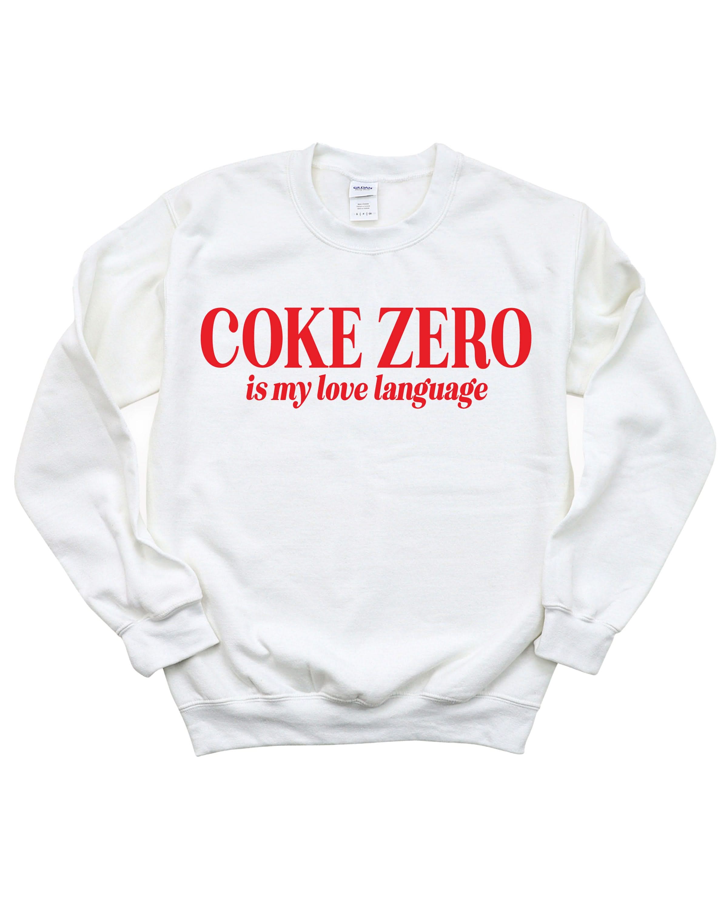 "_____" Is My Love Language (Choose Your Beverage) - Basic Fleece Little Mama Shirt Shop LLC