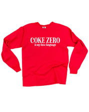 "_____" Is My Love Language (Choose Your Beverage) - Long Sleeve Comfort Colors Tee Little Mama Shirt Shop