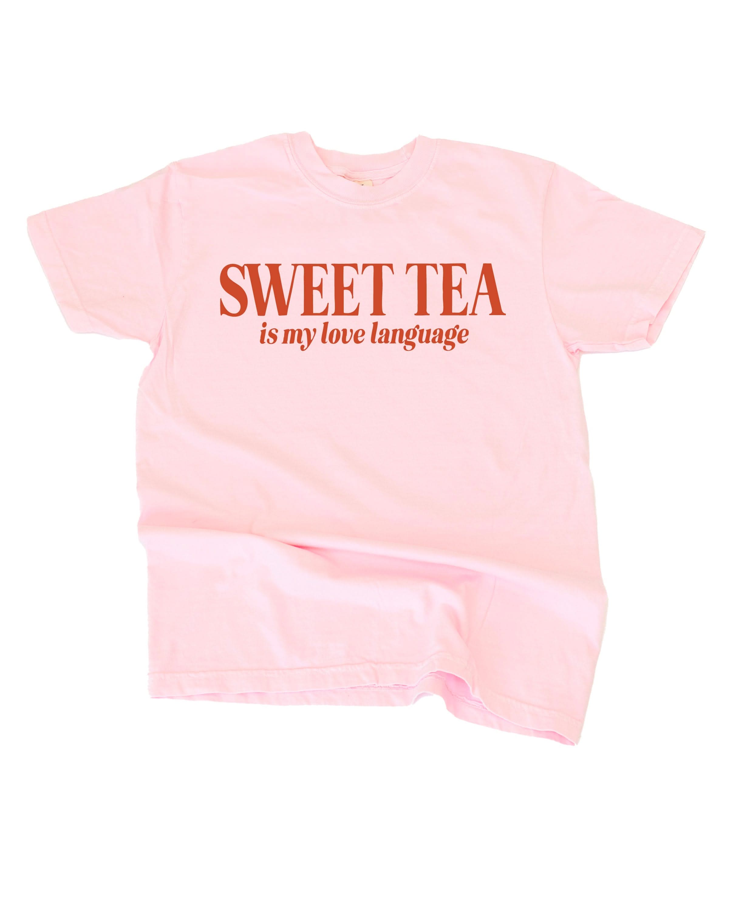"_____" Is My Love Language (Choose Your Beverage) - Comfort Colors Tee Little Mama Shirt Shop